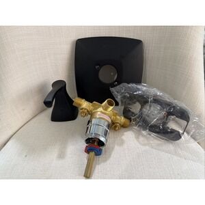 Glacier Bay Calandine Temperature Handle/Valve Only in Matte Black NEW